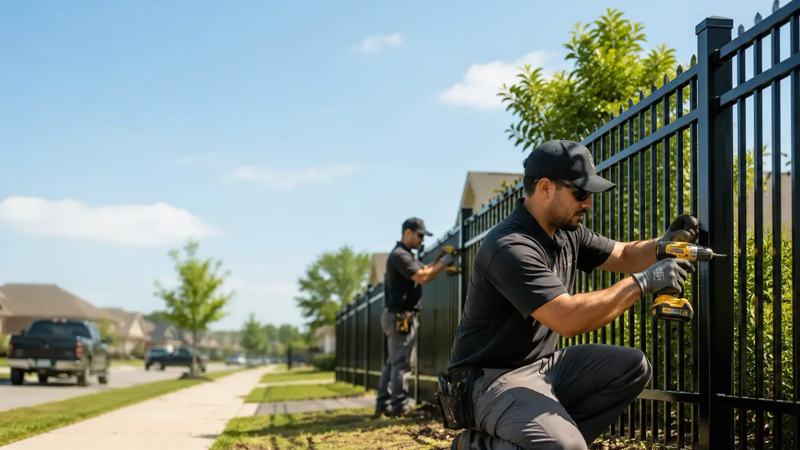 Metal Fence Installation in Mantachie, MS